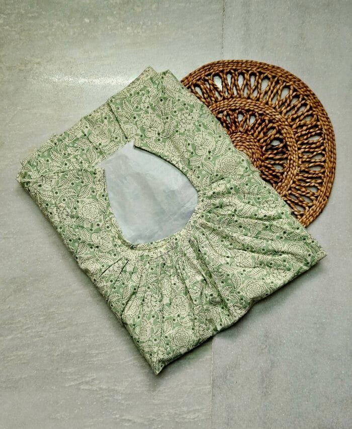 light green Ladies cotton nighty