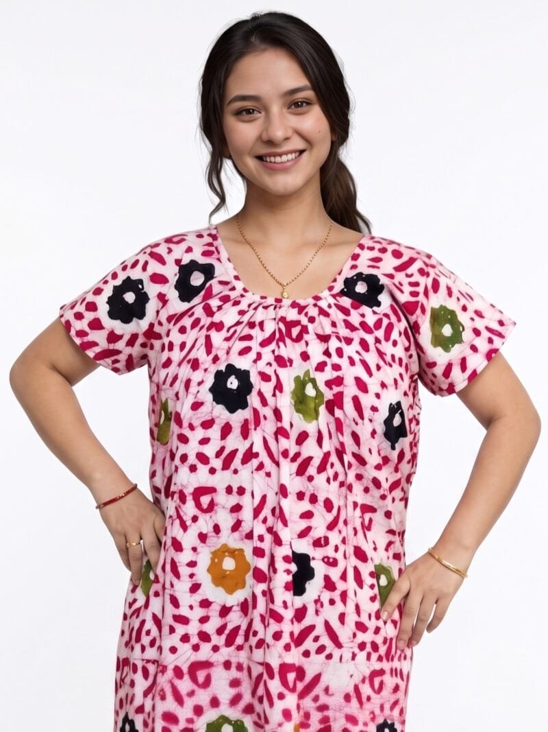 Minakari Batik Nighty Original Batik cotton nighty